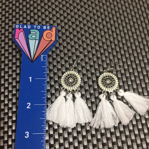 Tassel Earring's - Dangle Drop - Picture 2 of 2
